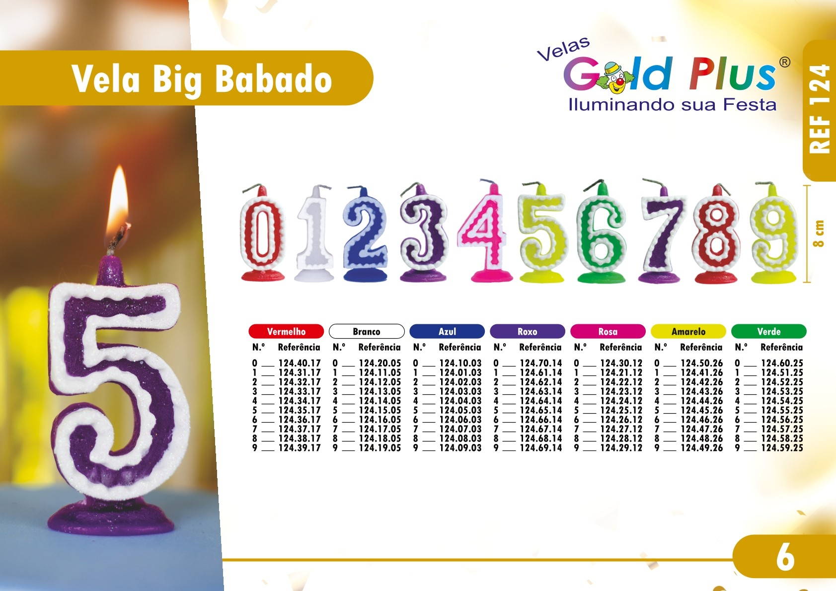REF. 124 - VELA BIG BABADO