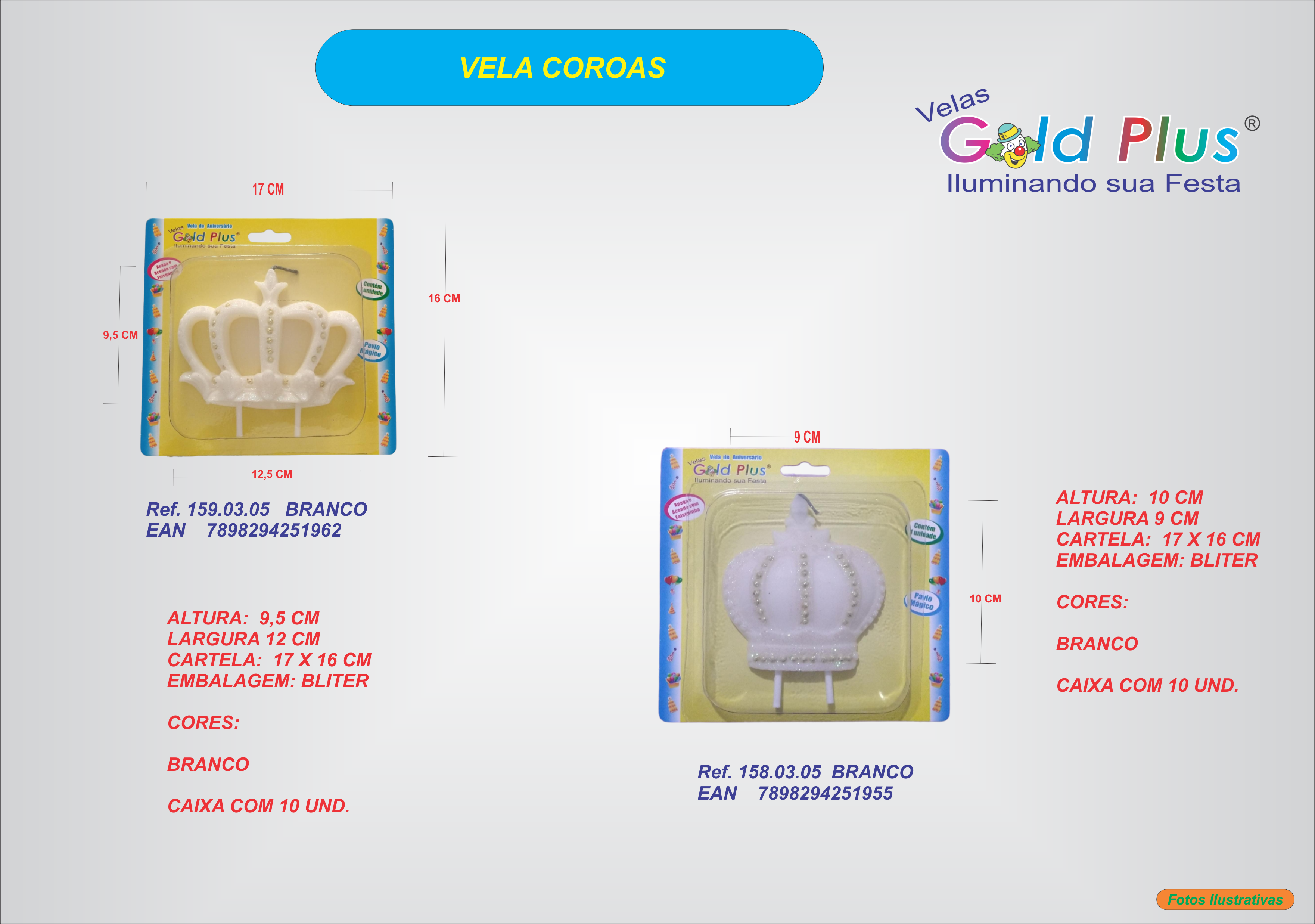 VELAS COROAS